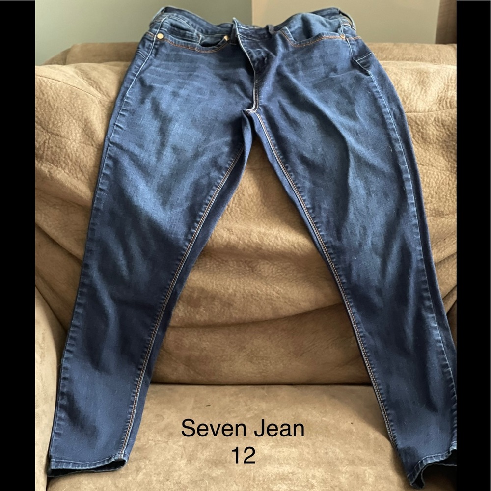 Seven Dark Wash Skinny Jean